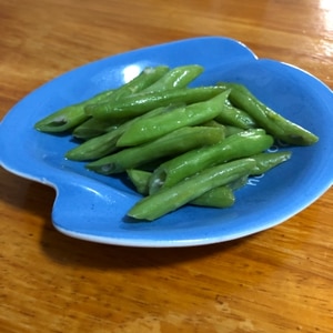 肉料理の付け合わせに…いんげんソテー